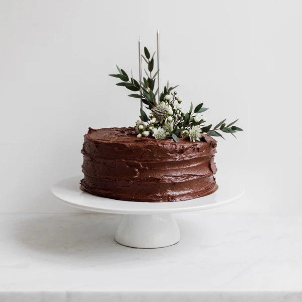 Celebration cake - Valrhona chocolate sponge, chocolate buttercream ganache