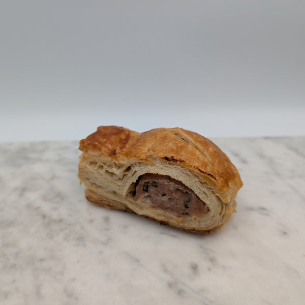 Mini Somerset pork sausage roll