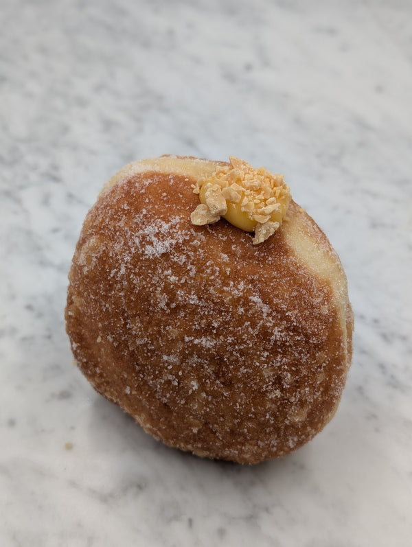 Passionfruit & White Chocolate Doughnut
