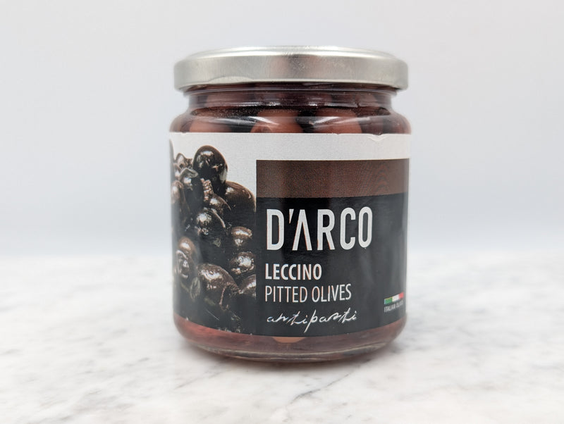 D'arco Leccino pitted Olives