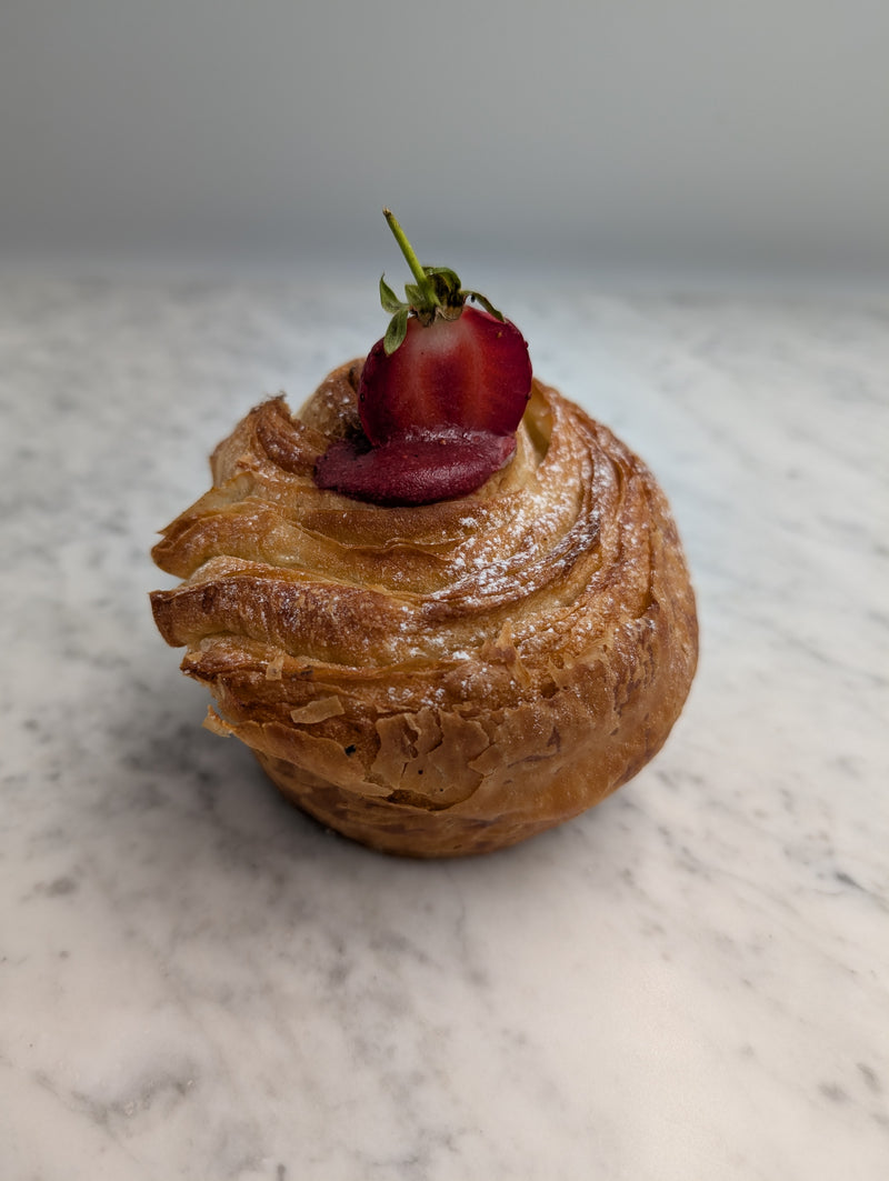 Strawberry Cruffin