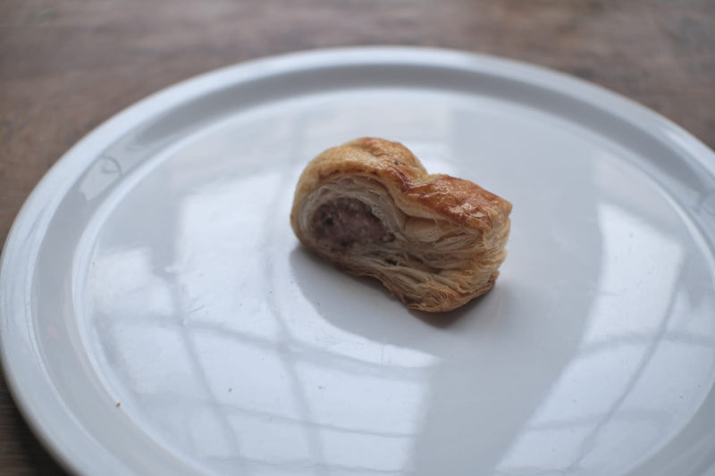 Mini Somerset pork sausage rolls