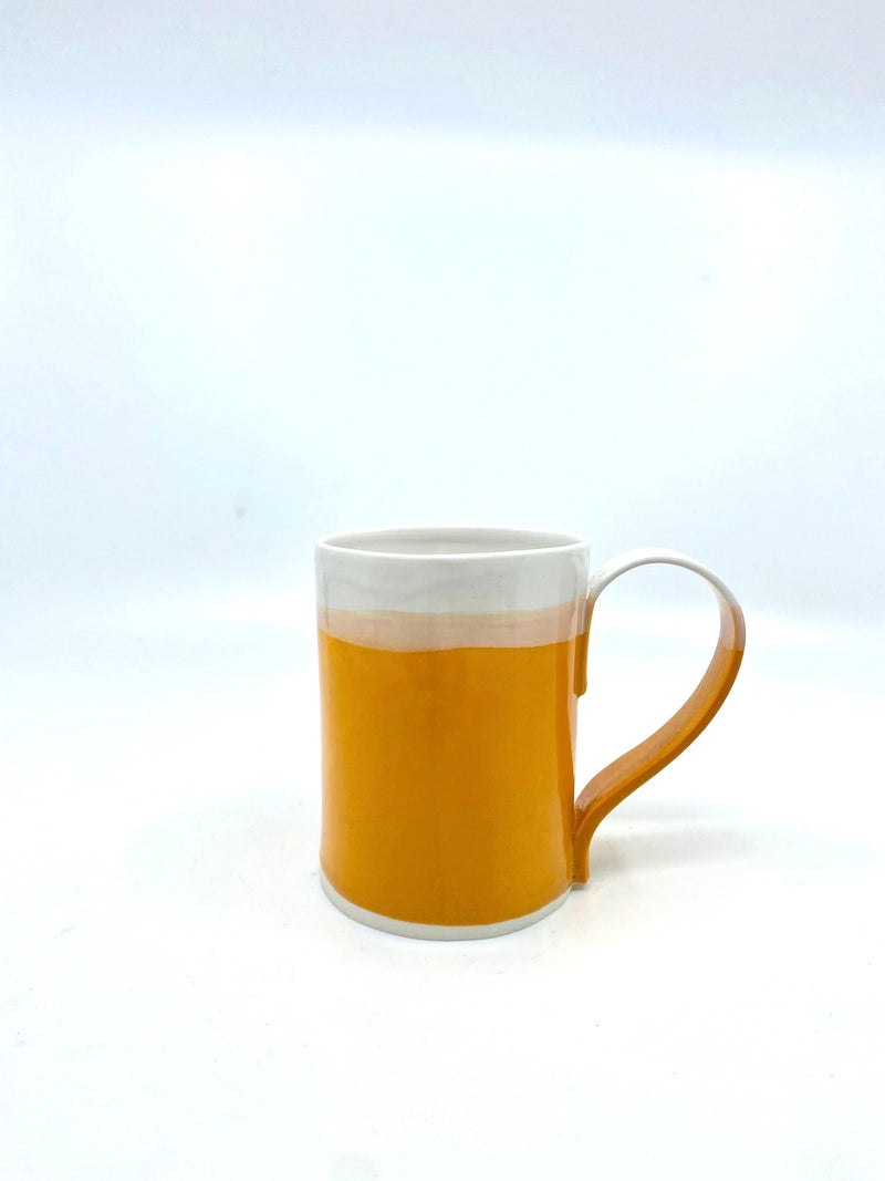Richard Pomeroy - tangerine orange coffee mug