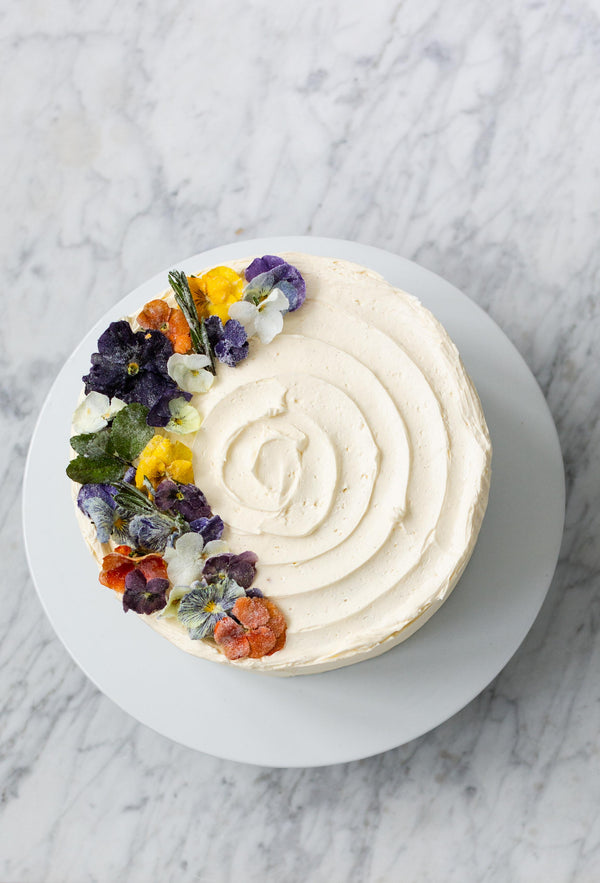 Celebration cake - Vanilla sponge, seasonal jam, vanilla buttercream
